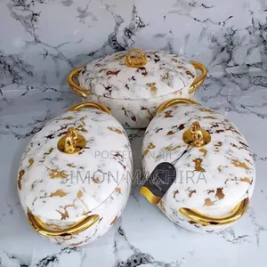 Insulated 3 Set Marble Hotpots