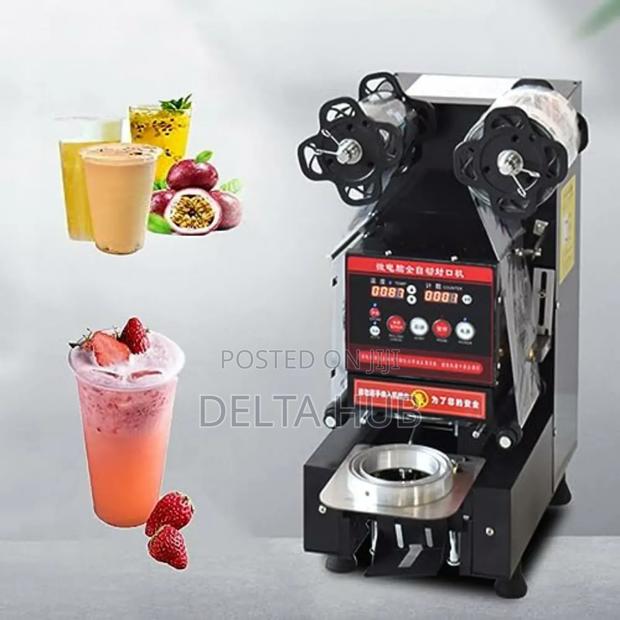 Affordable Cups Sealing Machine Design - main view