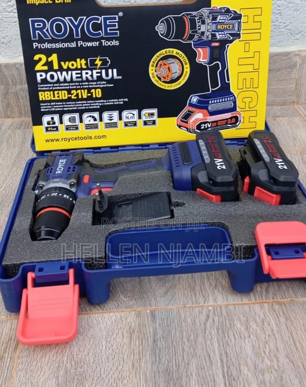 Royce Brushless Cordless Drill 21v