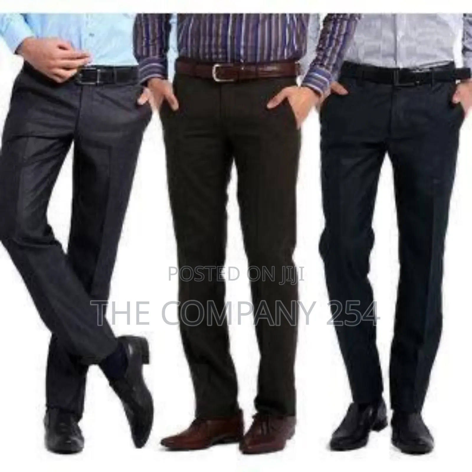 Cotton Straight Official Bussiness Material Plain Trouser