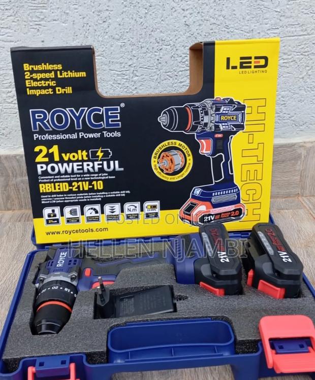 Royce Cordless Drill 21v