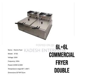 Stainless Steel 6+6 Double Deep Fryer