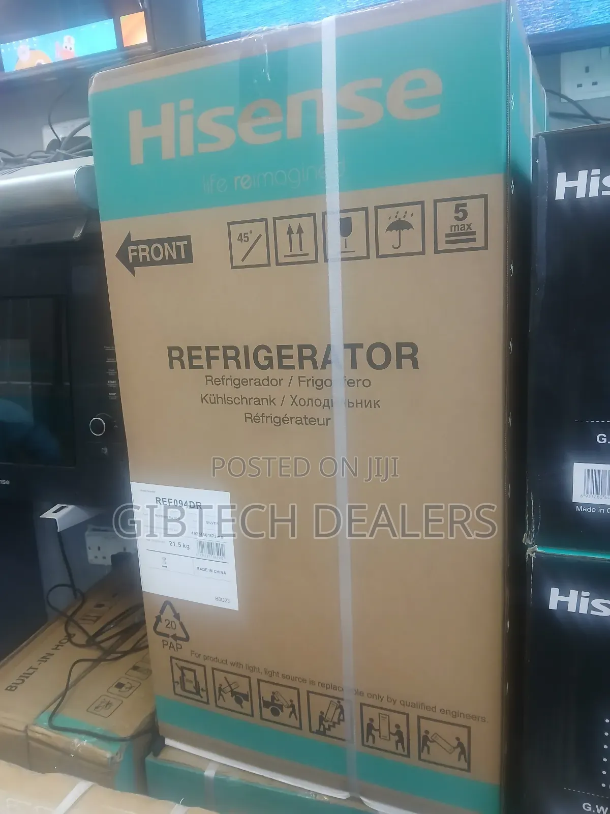 Hisense Frideg 94 Litres Frost Single Door