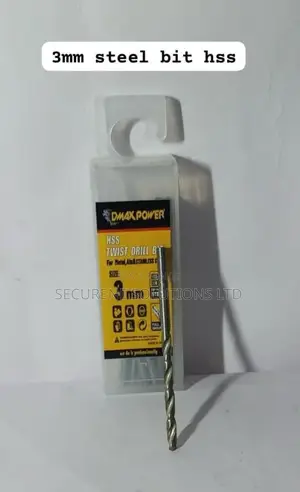 Dmax Power HSS Twist Drill Bit, Specifically a 3mm Size,