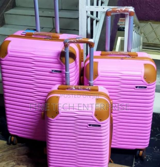 3 in 1 Luxurious Fiber Suitcase*