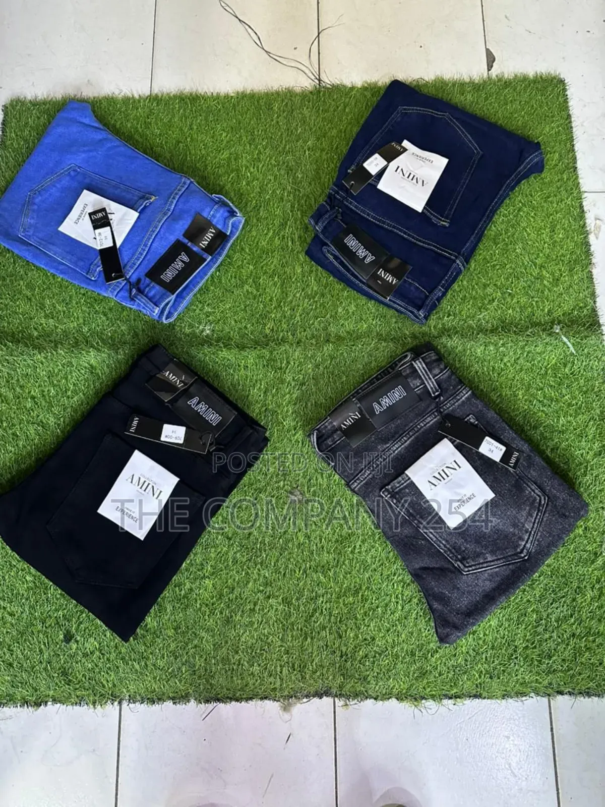 Quality Made Denim Jeans Diesel Amiri Plain Trouser