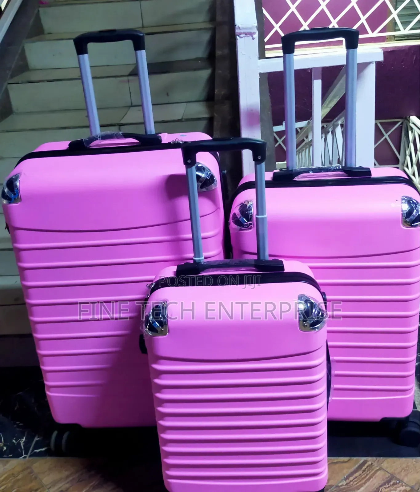3 in 1 Luxurious Fiber Suitcase*