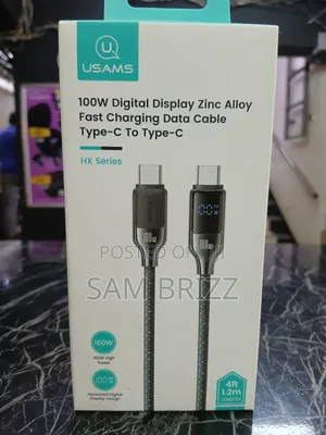 Usams 100w Type C to Type C Cable