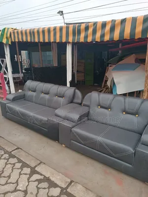 Modern Comfy 5 Seater Sofa Set Seat Gray Hk9r