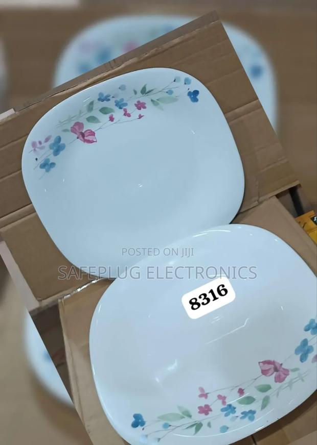 6 PCS Ceramic Square Plates - main view