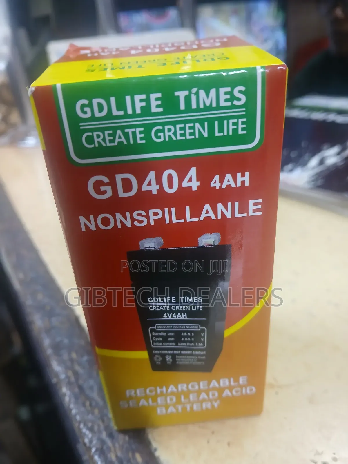 Gdlife Times Reachable Battery 4a 4ah