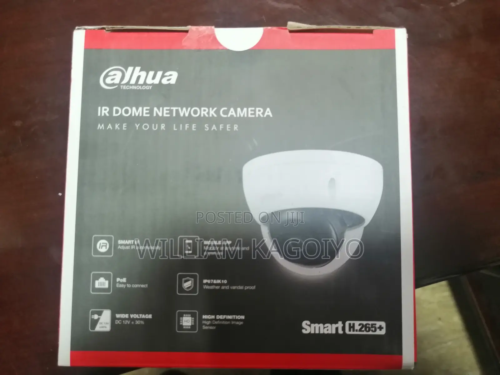 Brand New Ir Dome Network Camera (Alhua)