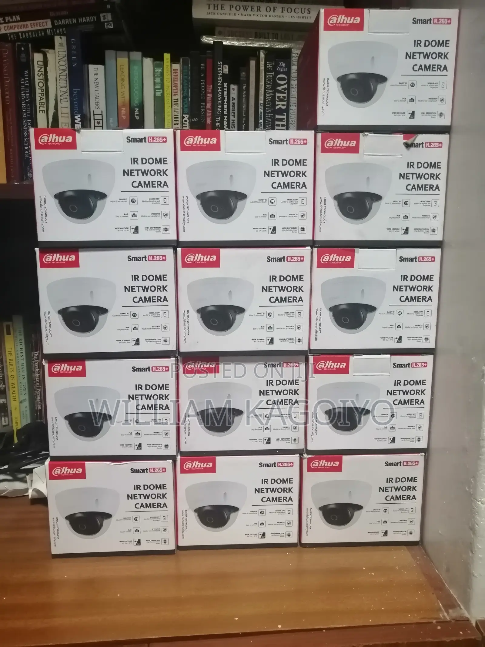 Brand New Ir Dome Network Camera (Alhua)