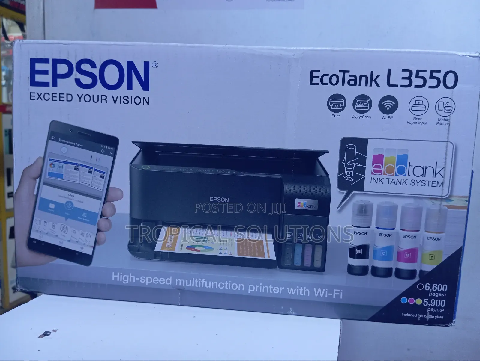 Epson Printer L3550 Ecotank Colour Printer Available