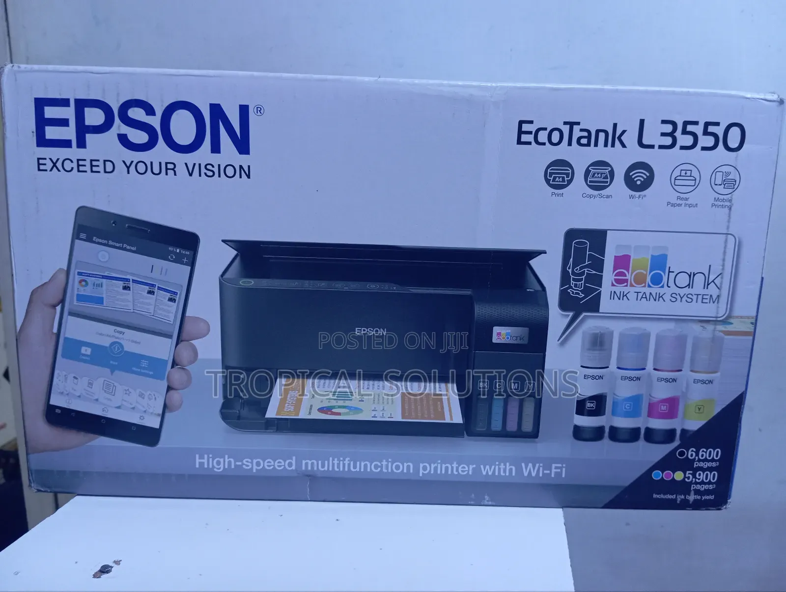 Epson Printer L3550 Ecotank Colour Printer Available