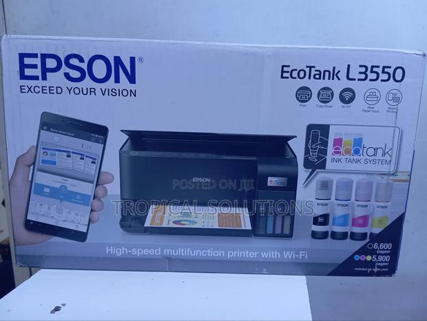 Epson Printer L3550 Ecotank Colour Printer Available - thumbnail 3