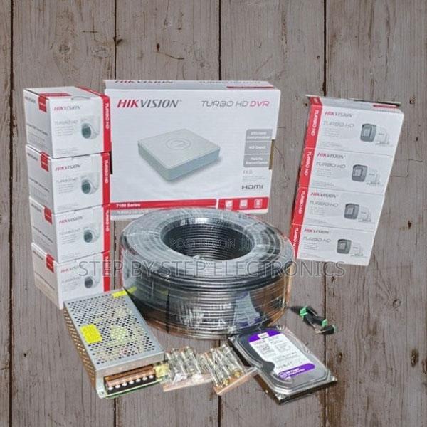 Hikvision 2mp 8 Cameras CCTV Surveillance Package + 100m Rg59 Cable