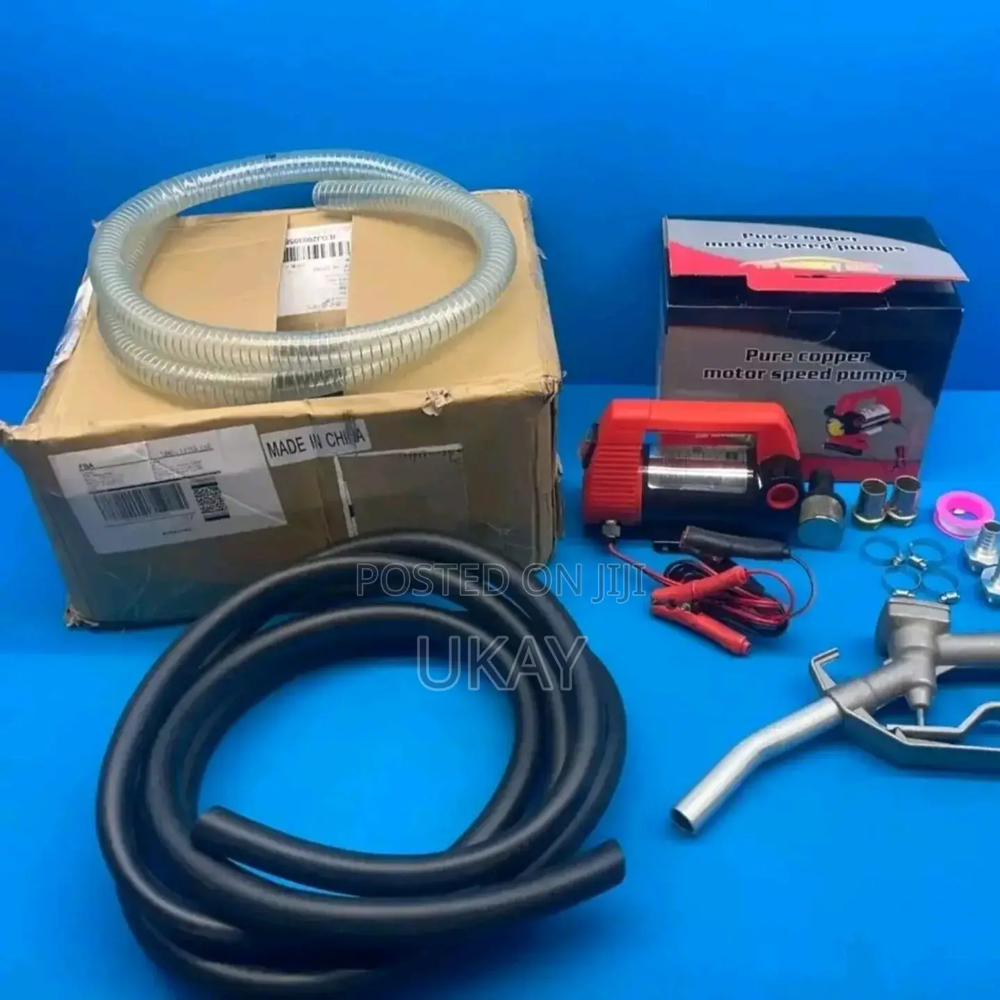 Pure Copper Replacement Speed Red Fuel Pump.