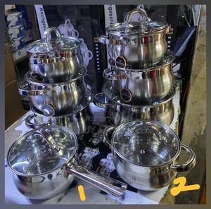 8 PCS Eden Berg Stainkess Cookware Set - thumbnail 2