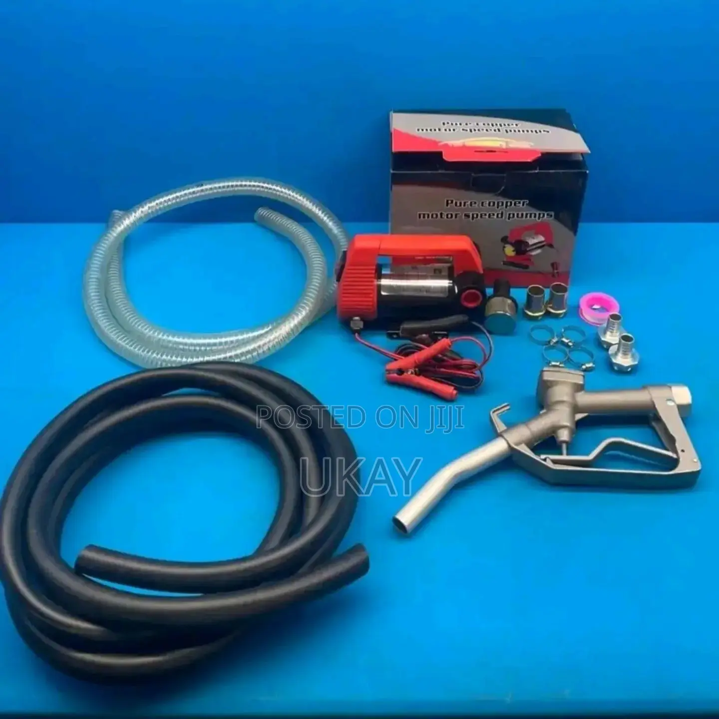 Pure Copper Replacement Speed Red Fuel Pump.