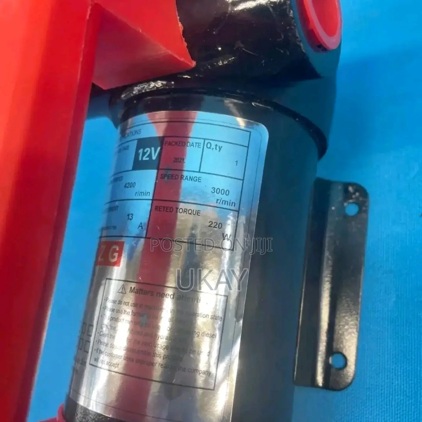 Pure Copper Replacement Speed Red Fuel Pump.