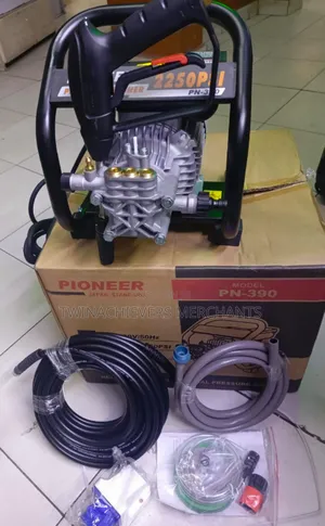 Pioneer 2250 Psi High-Pressure Car Wash Machine, Model Pn-390
