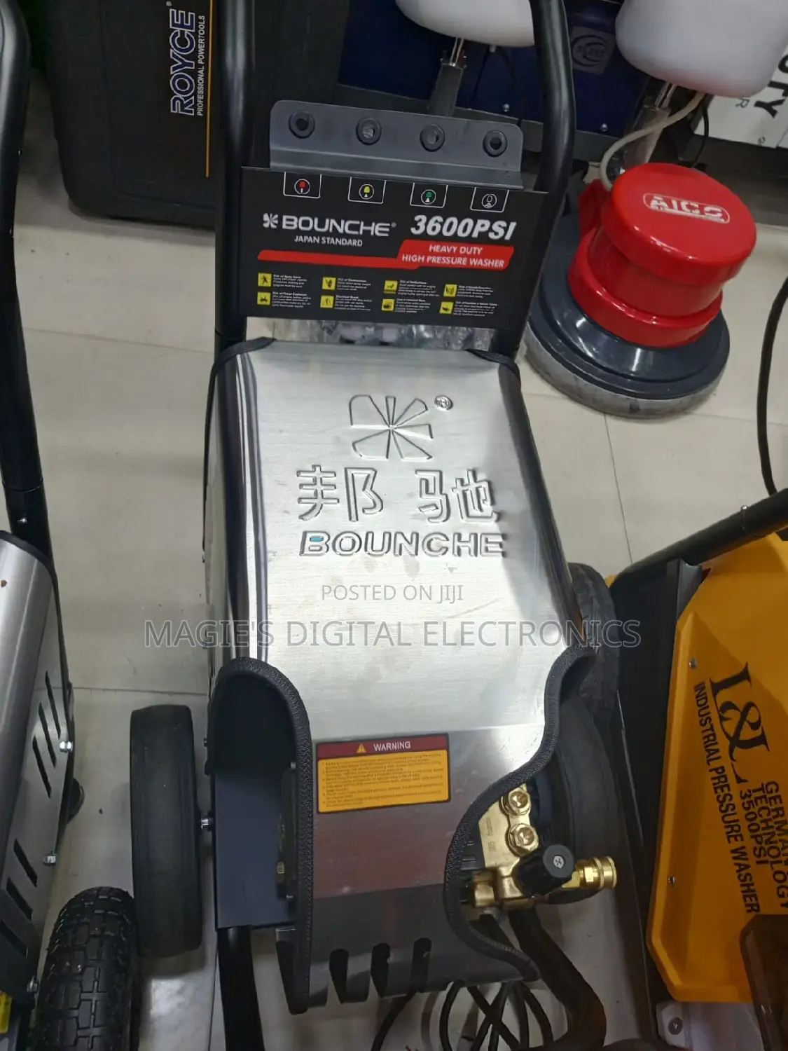 High Standard 3600psi Bounche Japan Electric Pressure Washer