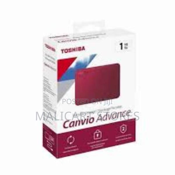 Toshiba Canvio Advance 1tb 2.5" External Hard Drive Usb 3.2 Red