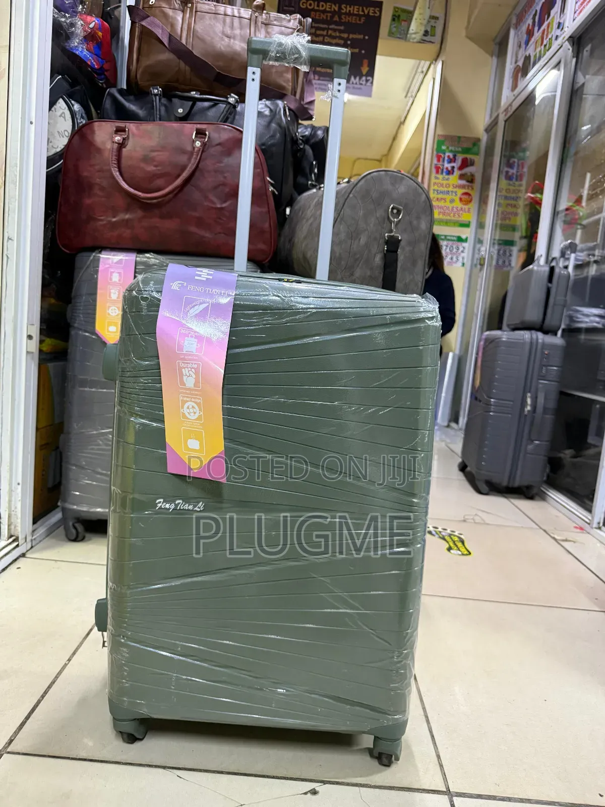 Large Medium Small Rubber Waterproof Unbreakable Suitcase Set or Pc