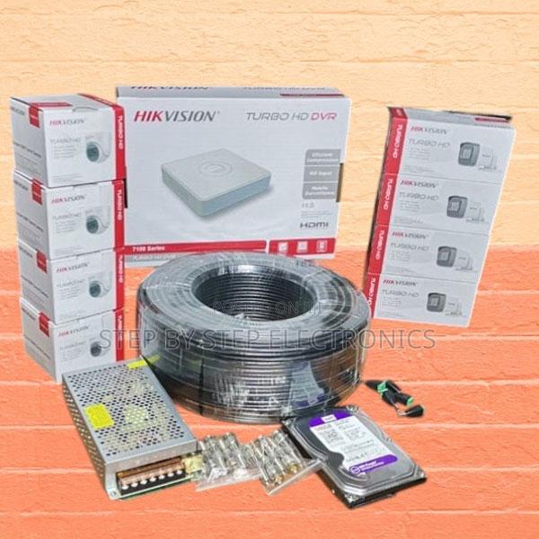 8 Cameras 1080p Hikvision CCTV Kit With 100m Cable and DVR Machine - main view