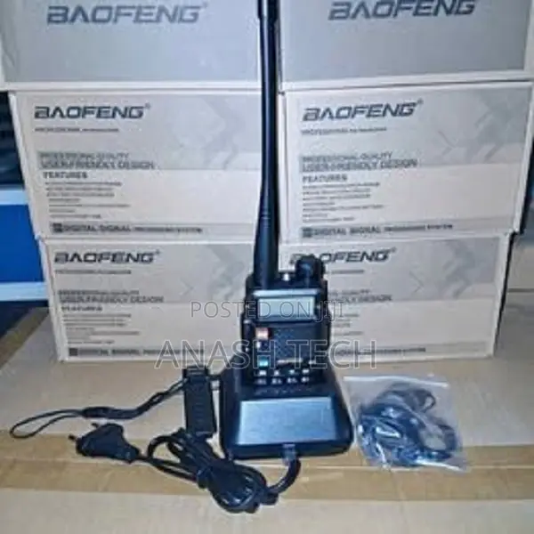 Baofeng Uv-5r Dual Band Two-Way Radio With Ear Piece