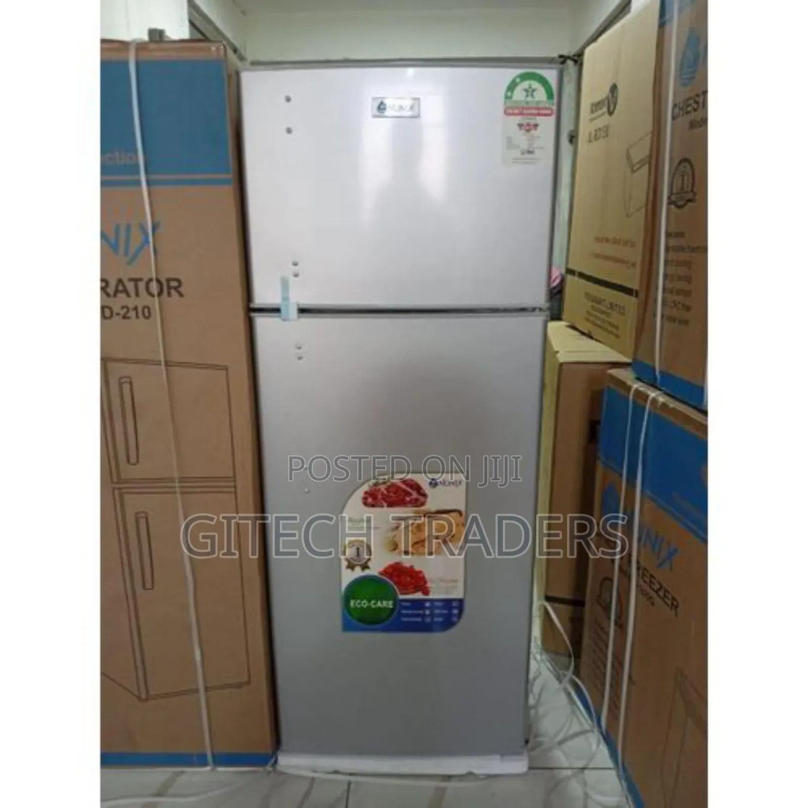 210ltrs Double Door Fridge