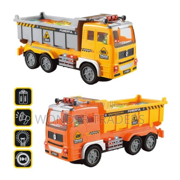 Construction Truck With Music and Lights - main view