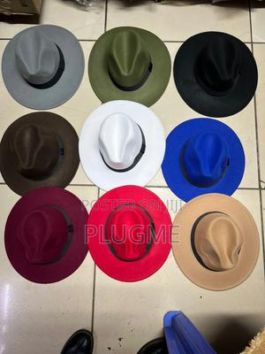Wide Brim Fedora HatsAll Colors Available - thumbnail 2
