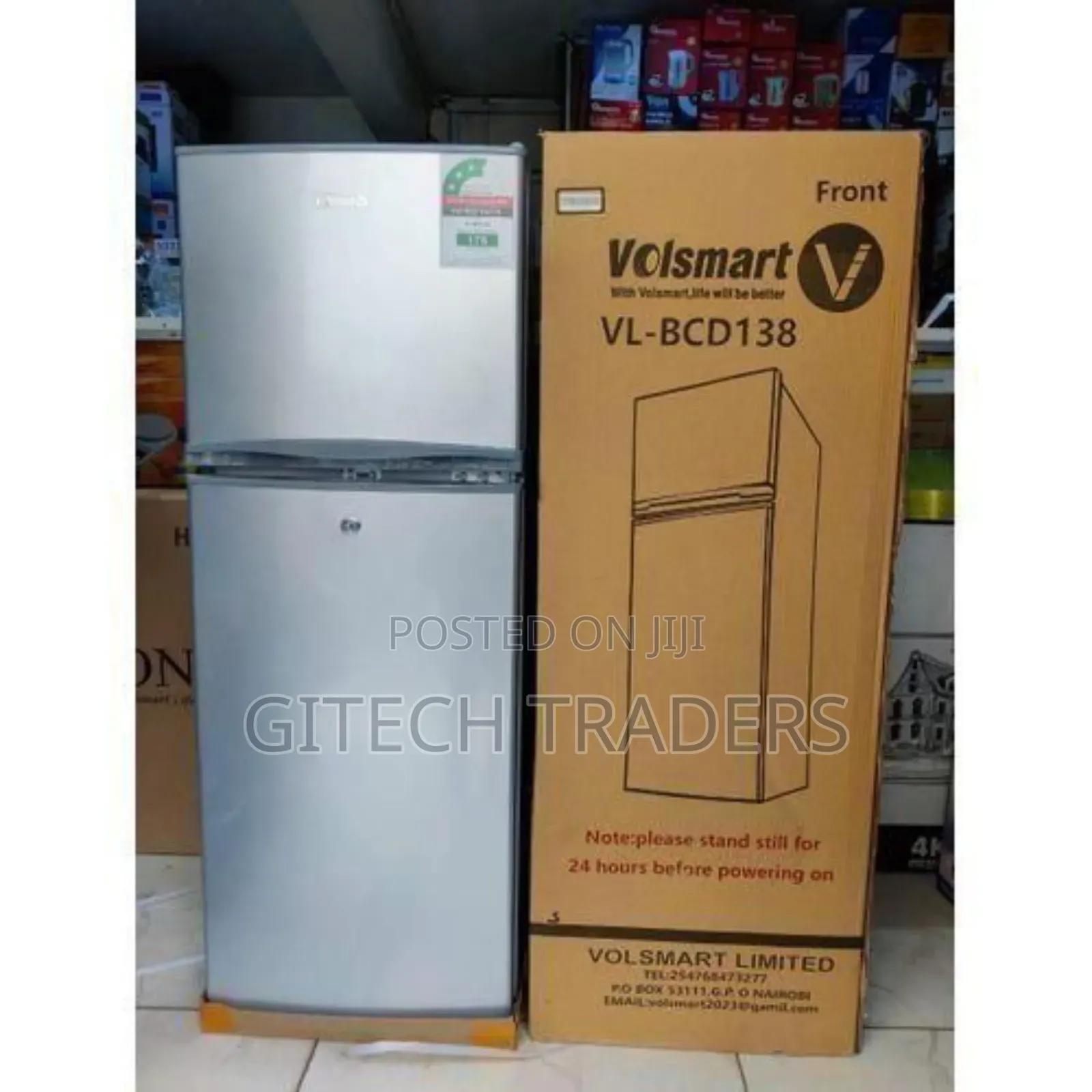 Vol Smart 138ltrs Double Door Fridge