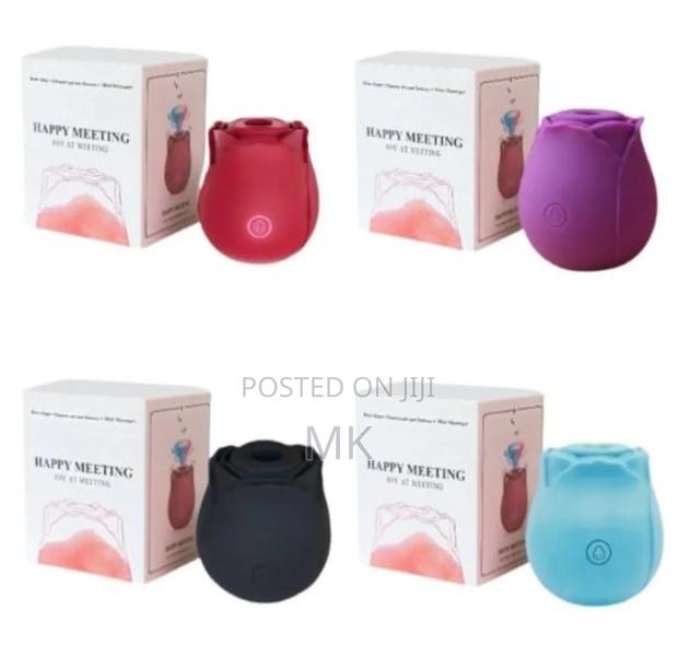 Rose Toy Suction Vibrator + Free Toy Cleaner - thumbnail 2