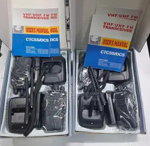 Radio Calls Walkie Talkie Uhf With 16 Channels -2 Pieces Pack