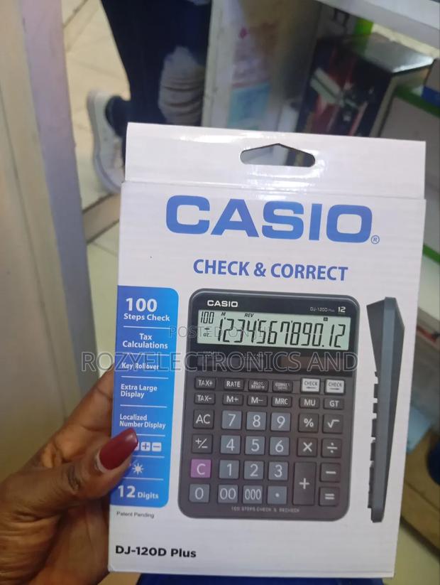 Dj _120d Plus Casio Calculator - main view