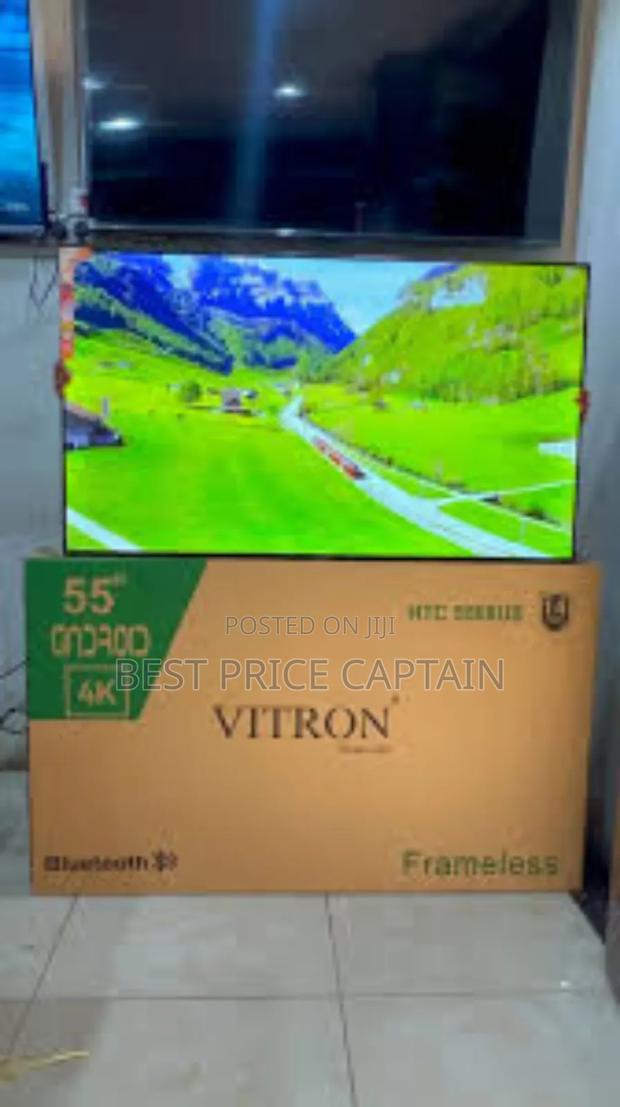 Vitron 55" Inch Uhd Frameless Android Tv - thumbnail 3