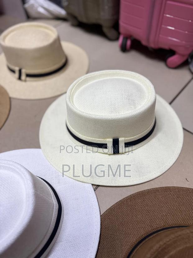 Stylish Straw /Boater Hats - thumbnail 3