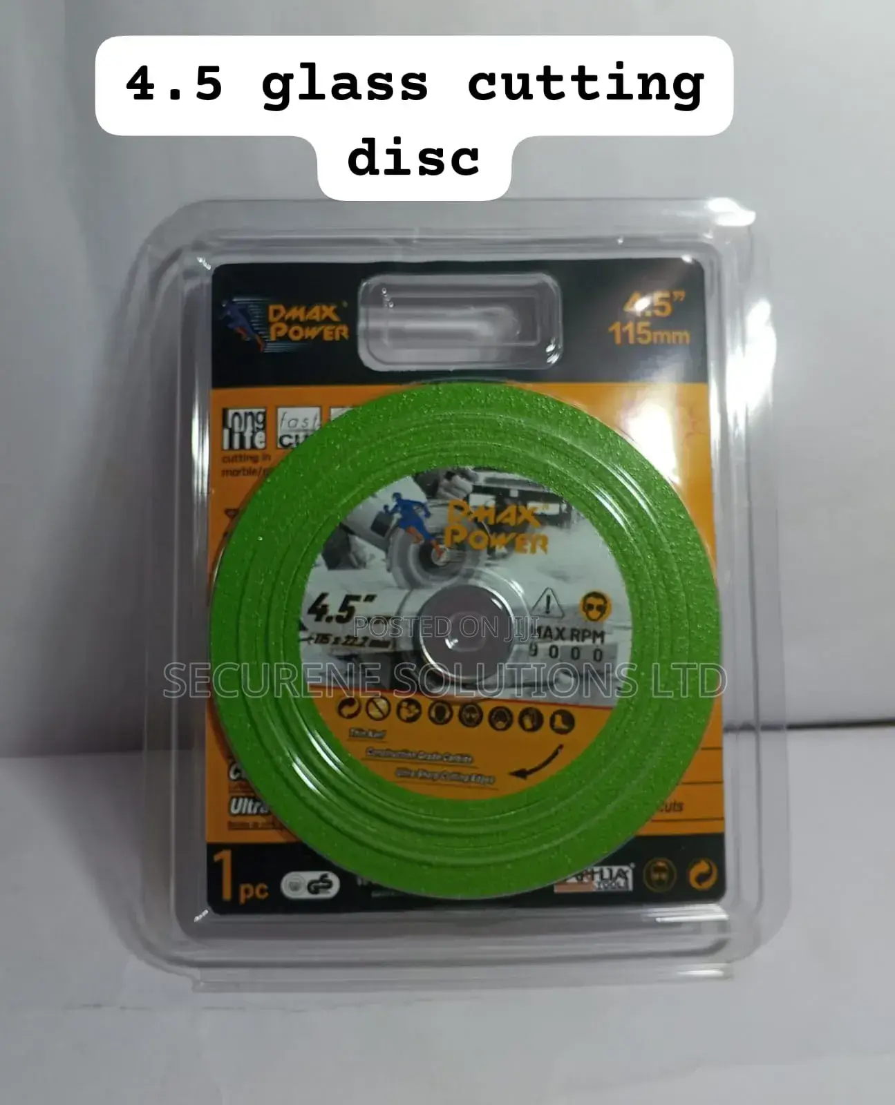 Dmax Power 4.5" Glass Cutting Disc.