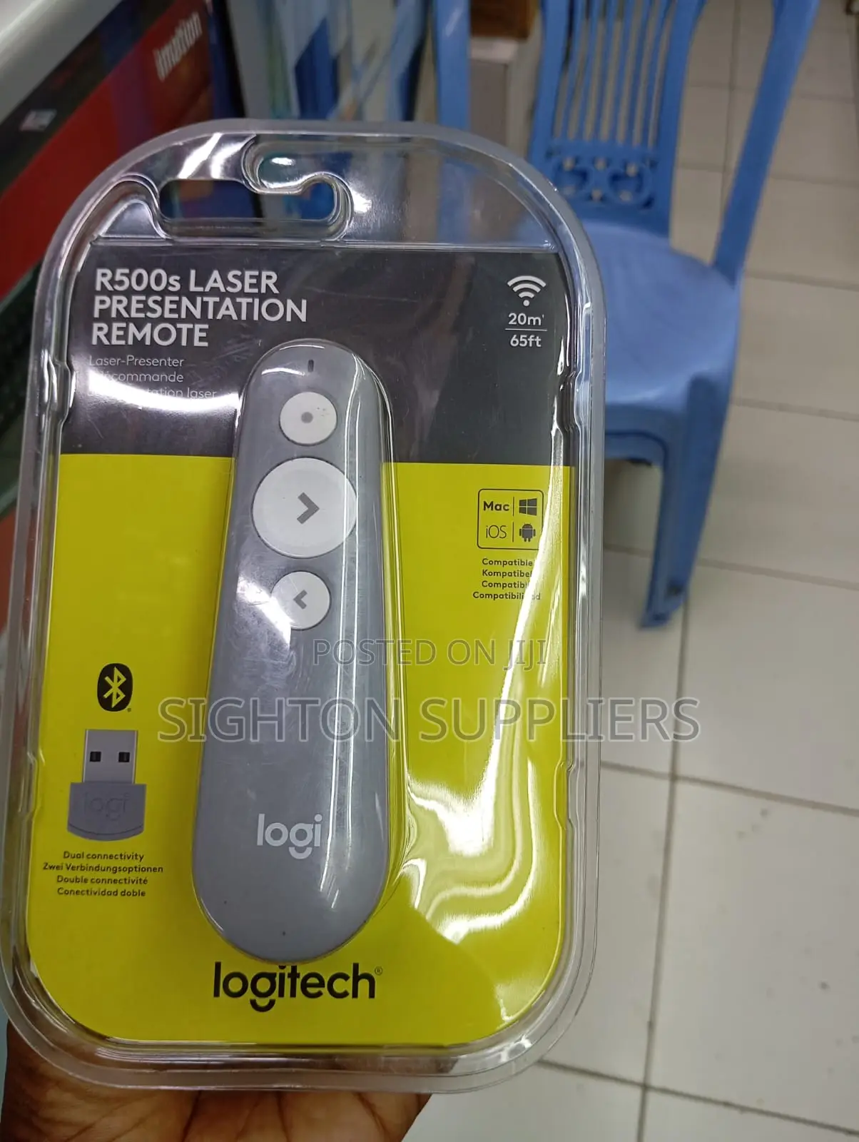 Logitech R500s Bluetooth Presentation Remote Graphite