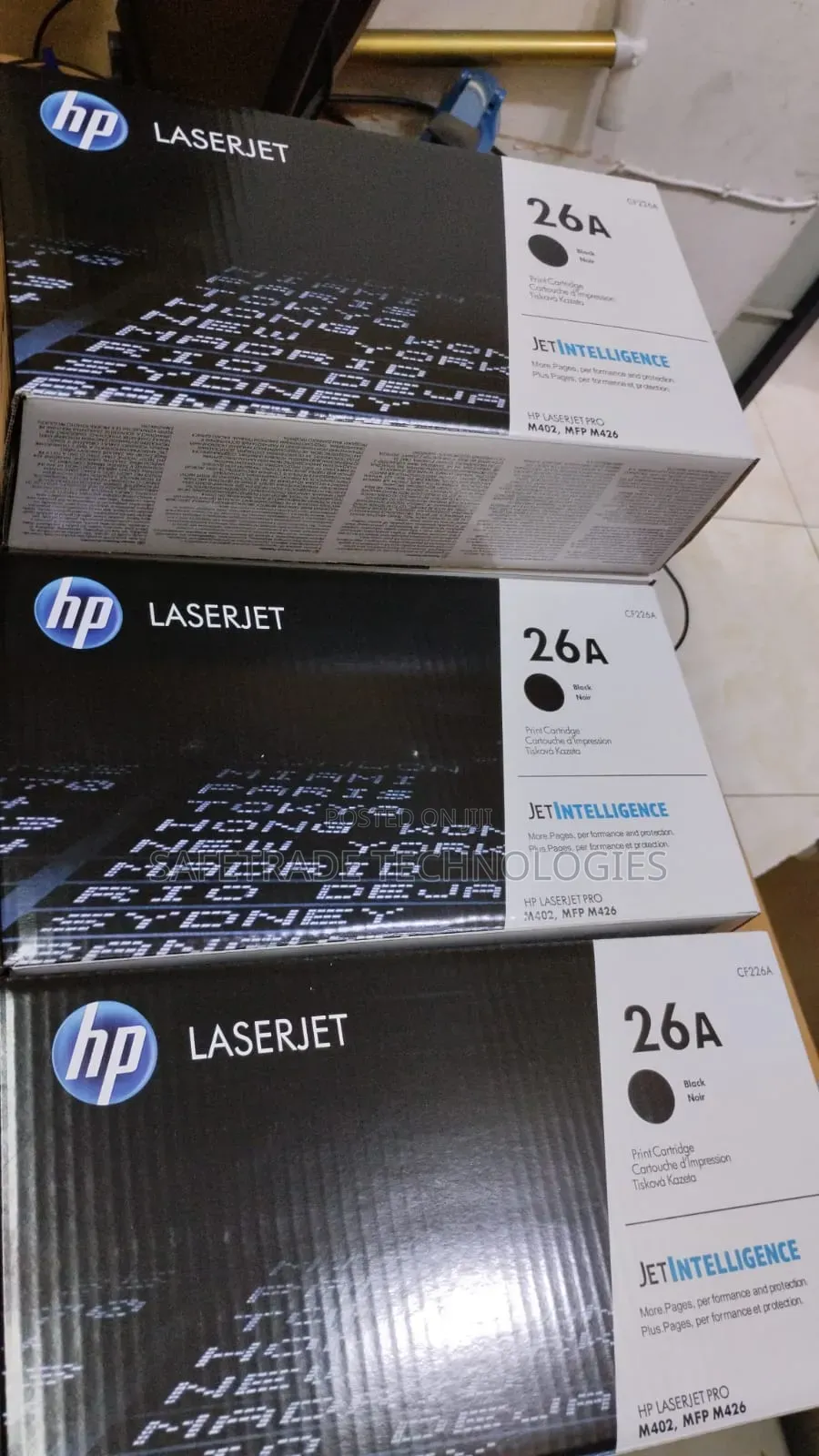Approved and Original Hp 26a(Cf 226a) Toner Cartridge