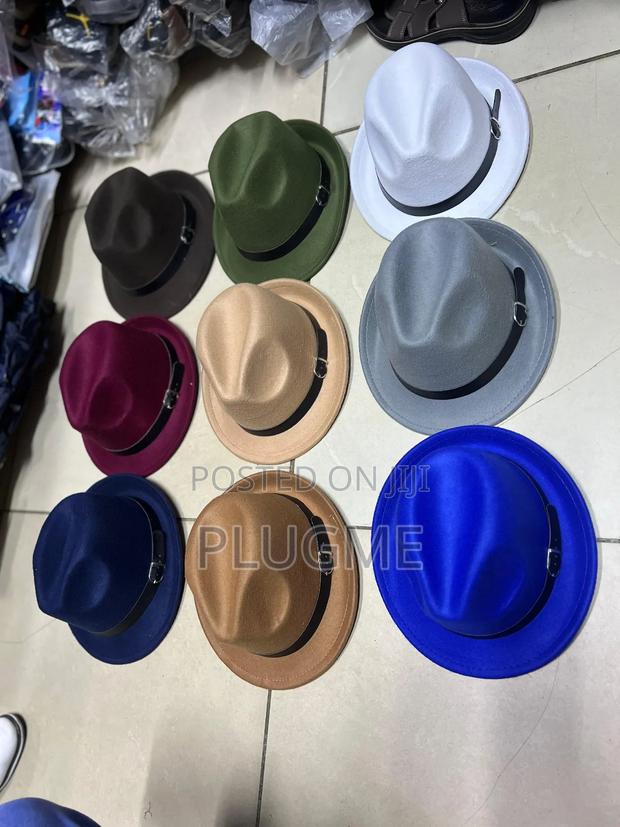 Adults|Kids Small Brim Fedora Hats - main view