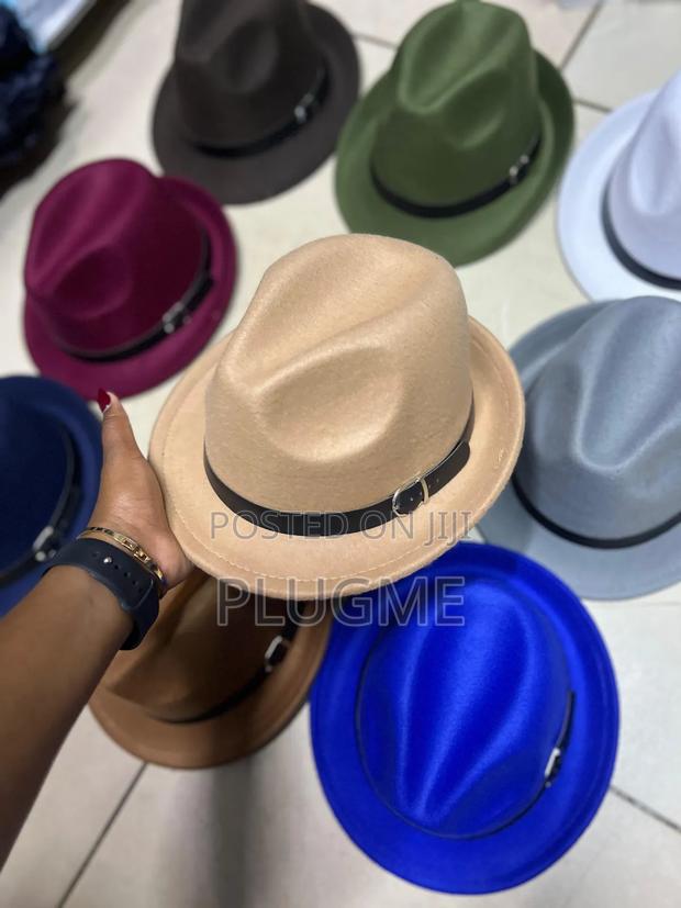 Adults|Kids Small Brim Fedora Hats - thumbnail 2