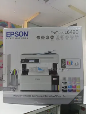 Epson L6490 Ink Tank Printer: Print, Copy, Scan, Fax