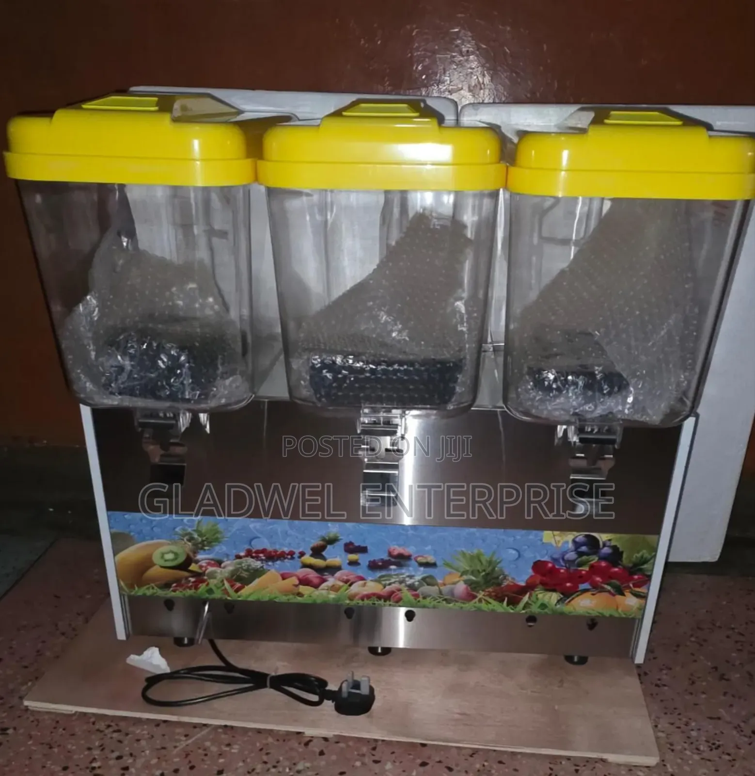 Approved Commercial Juice Dispenser 3chambers 18l Each