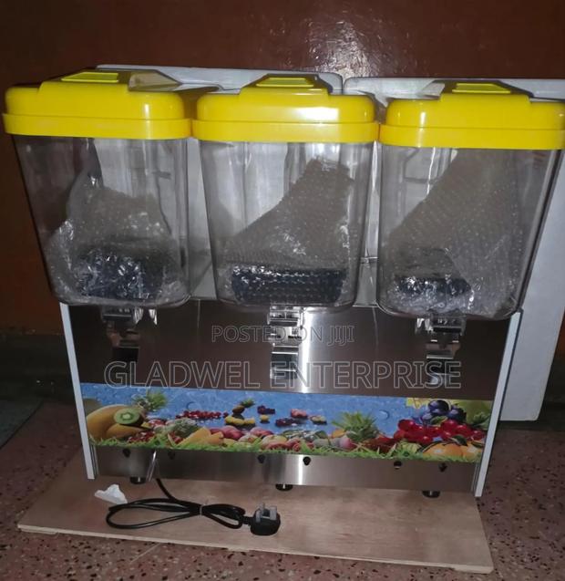 Approved Commercial Juice Dispenser 3chambers 18l Each