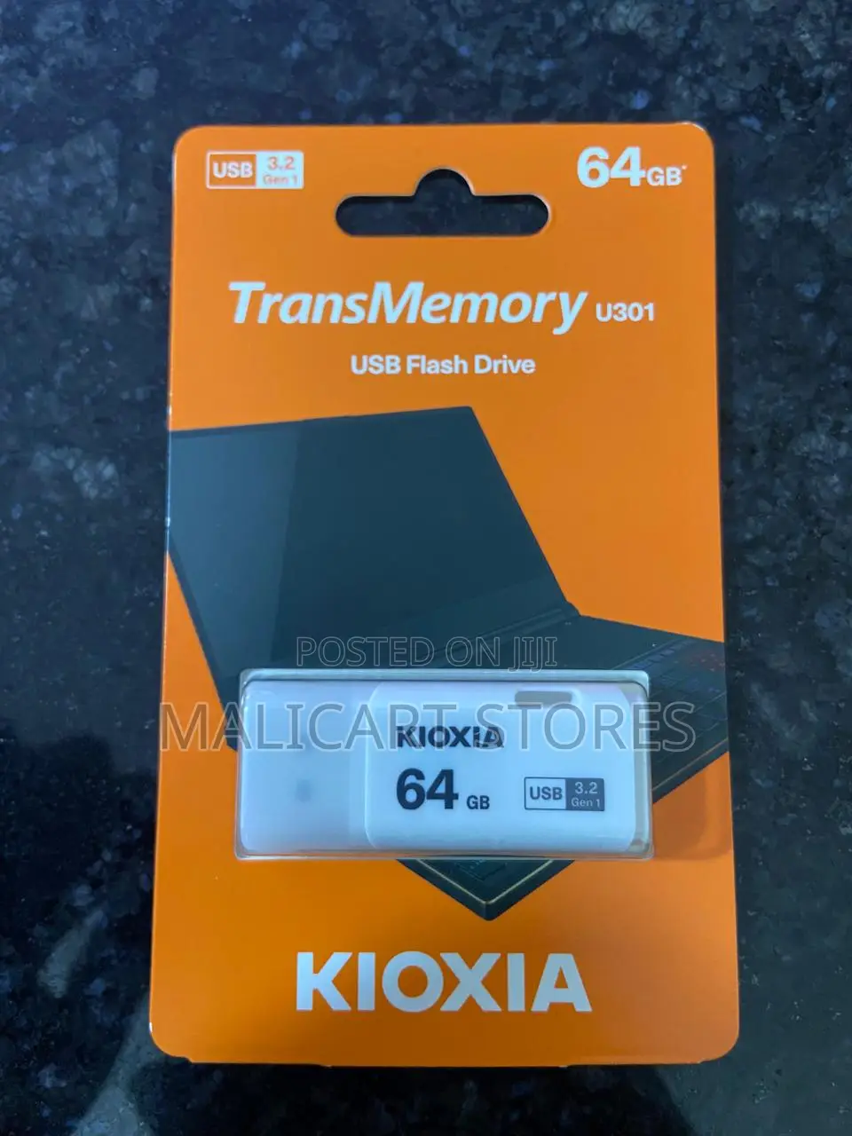 Kioxia 64gb Transmemory U301 Usb 3.2 Flash Disk