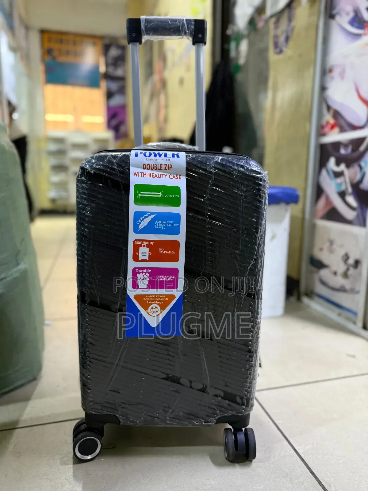 Small Size Rubber Suitcase 
Height 56cm